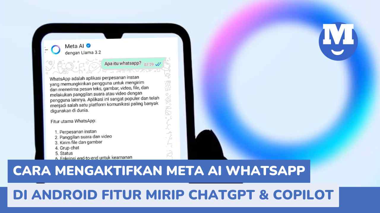 Cara mengaktifkan Meta AI Whatsapp